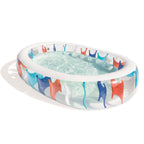 مسبح بيضاوي قابل للنفخ Bestway 54066 - Piscine Gonflable Ovale Familiale Bestway 54066