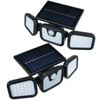 مصباح شمسي خارجي 112 LED مقاوم للماء مع مستشعر حركة FL-1725A - Lampe Solaire Extérieure Étanche 112 LED avec Détecteur de Mouvement FL-1725A