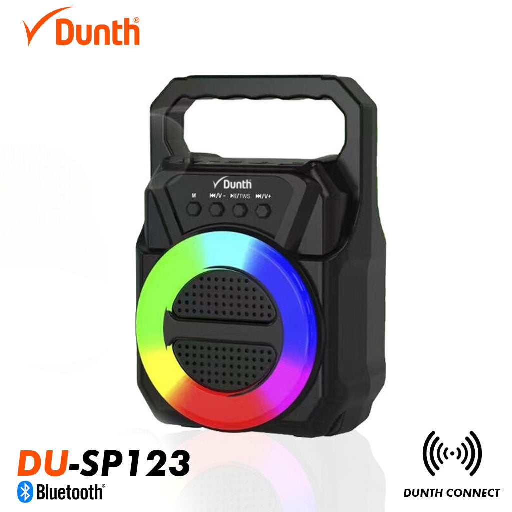 Ampli haut parleur sans fil à batterie rechargeable, Bluetooth 1800W DUNTH DU-SP123