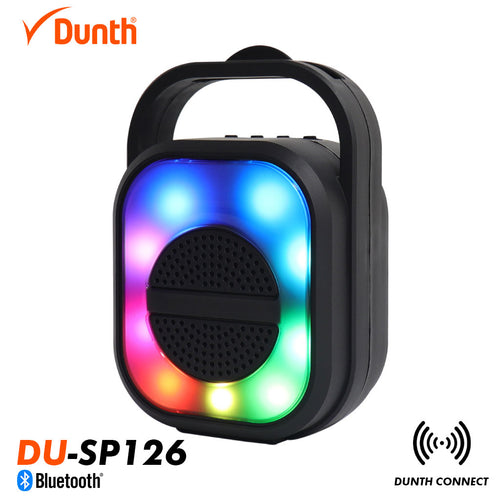 Ampli haut parleur sans fil à batterie rechargable, enceint bluetooth 1800W DUNTH DU-SP126