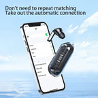 Écouteurs sans fil Bluetooth 5 couleur noir DUNTH DU-T152