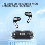 Écouteurs sans fil Bluetooth 5 couleur noir DUNTH DU-T152