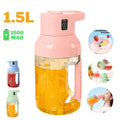عصارة عصير طازج محمولة كهربائية 1500 مل قابلة للشحن - Extracteur de Jus Frais Portable Électrique 1500ml Rechargeable