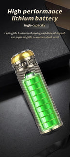 ماكينة حلاقة احترافية 3 في 1 مقاومة للماء USB - Rasoir Professionnel Multifonction 3-en-1 Étanche USB