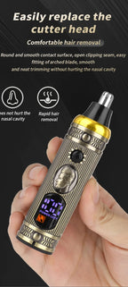 ماكينة حلاقة احترافية 3 في 1 مقاومة للماء USB - Rasoir Professionnel Multifonction 3-en-1 Étanche USB