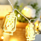 Guirlande lumineuse Fawanis de Ramadan 1.6 M / 10PCS - أضواء زينة رمضانية من فوانيس