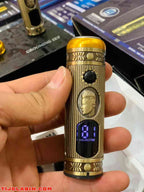 مجموعة ماكينة حلاقة كهربائية للرجال، ماكينة تشذيب اللحية والأنف، شحن USB، شاشة LCD - Rasoir Électrique Homme Multifonction, Tondeuse Barbe Nez USB, Écran LCD