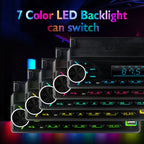 راديو سيارة STC بلوتوث 1 DIN FM USB SD AUX-in مع حامل هاتف وشحن سريع MP3-7509 - Autoradio STC Bluetooth 1 DIN FM USB SD AUX-in avec Support Téléphone & Charge Rapide MP3-7509