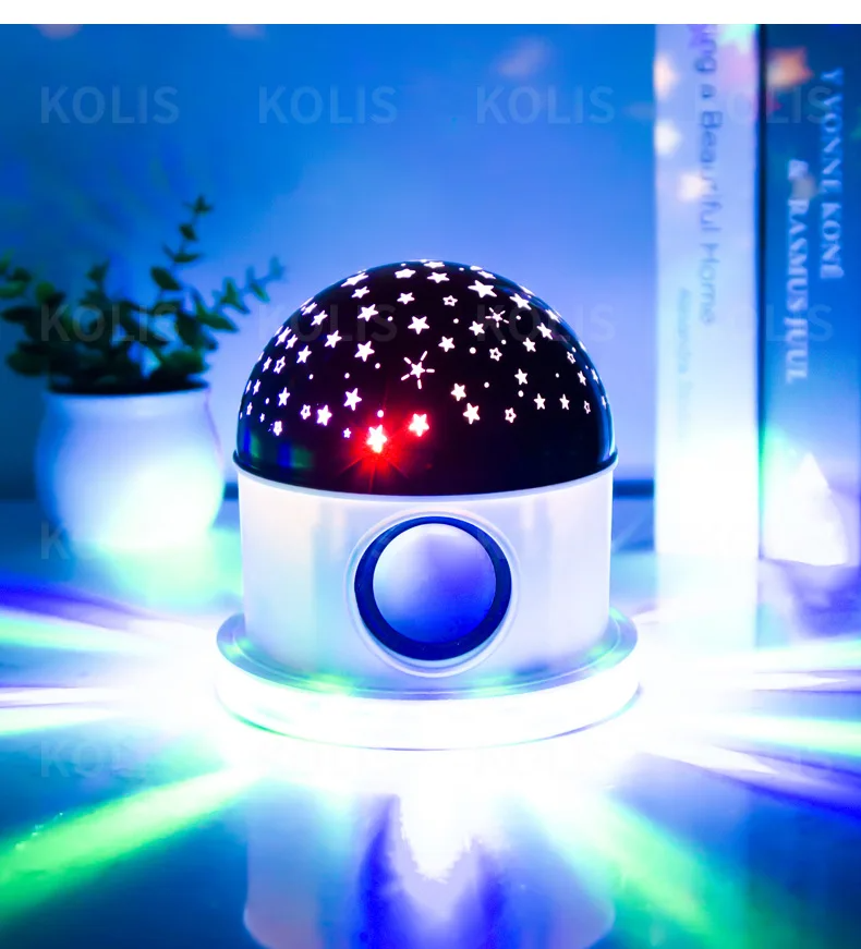 مصباح LED بلوتوث مع مكبر صوت وتأثيرات ضوئية سحرية - Ampoule LED Bluetooth Haut-parleur Effet Lumière Scène Magique