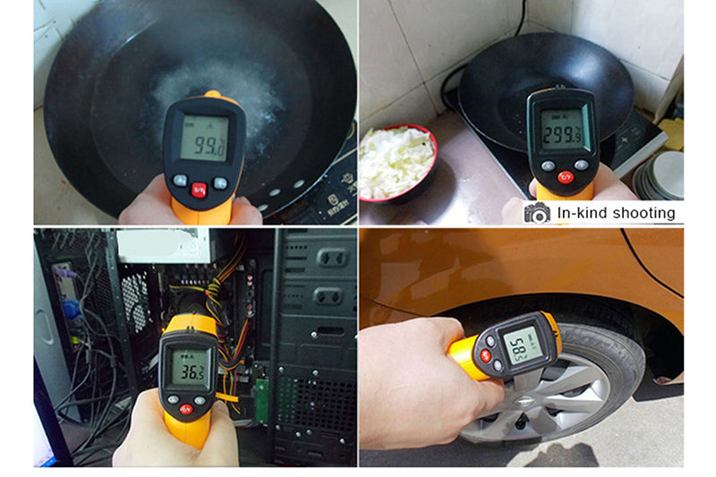 ميزان حرارة بالأشعة تحت الحمراء GM320 لقياس درجة حرارة الجسم - Thermomètre Infrarouge Corporel GM320