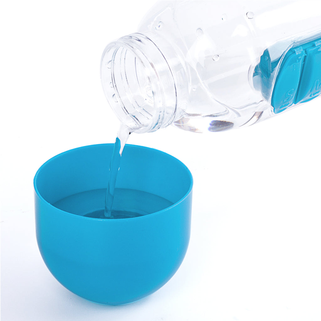 منظم أدوية وزجاجة ماء محمولة 600 مل - Organisateur de Médicaments & Bouteille d'Eau Portable 600ML