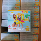 مشاية سباحة أطفال INTEX مع مظلة حماية من الشمس 56573NP - Bouée Enfant INTEX avec Auvent Anti-UV 56573NP - Protection Solaire