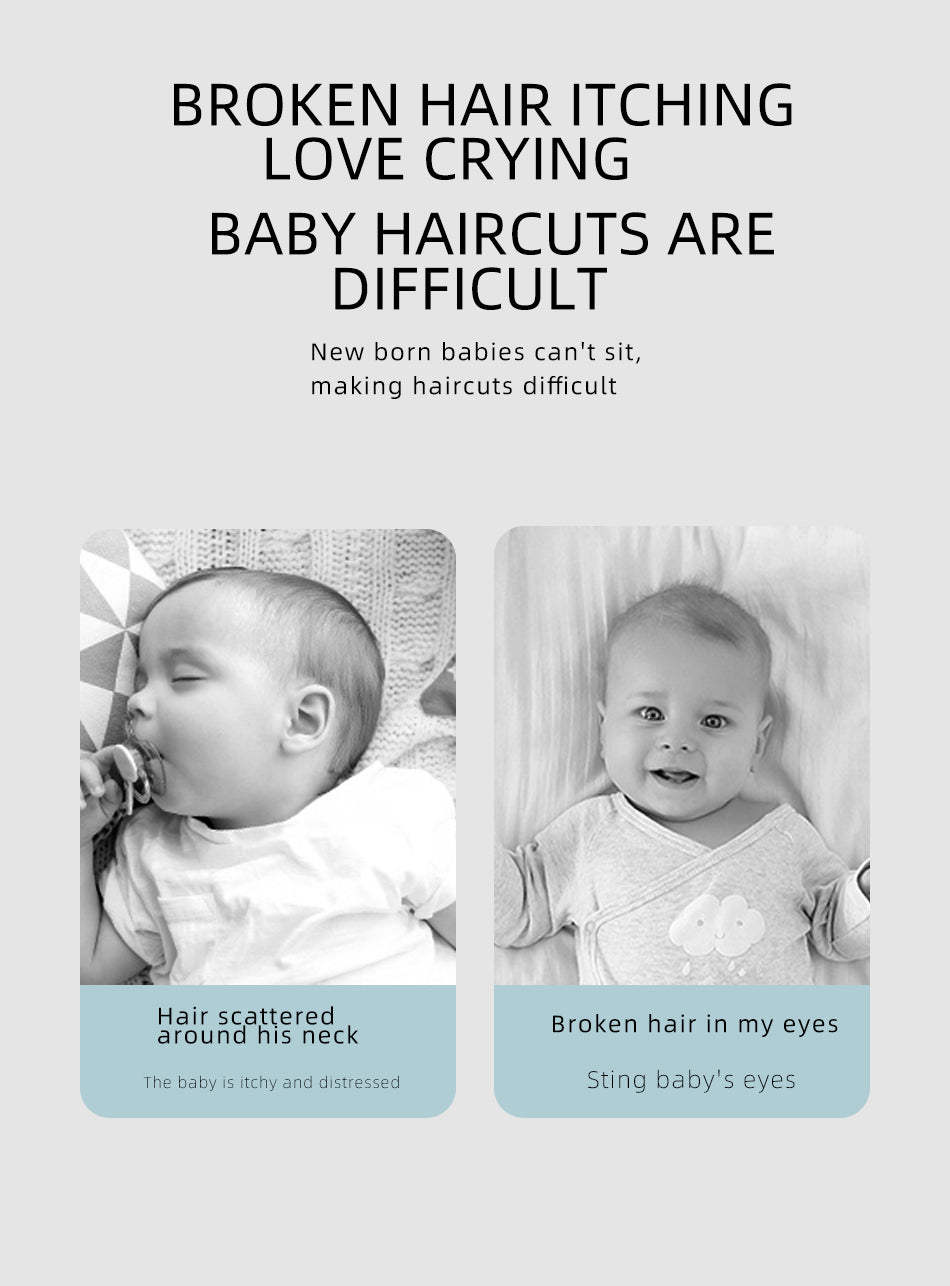 ماكينة حلاقة شعر الأطفال VGR V-151 صامتة بشفط تلقائي وشاشة رقمية - Tondeuse Cheveux Bébé VGR V-151 Silencieuse, Aspiration Auto, Écran Digital