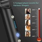 فرشاة فرد الشعر السيراميك HQT-909B – 6 مستويات حرارة 360° - Brosse Lissante Chauffante Céramique HQT-909B – 6 Niveaux de Chaleur 360°