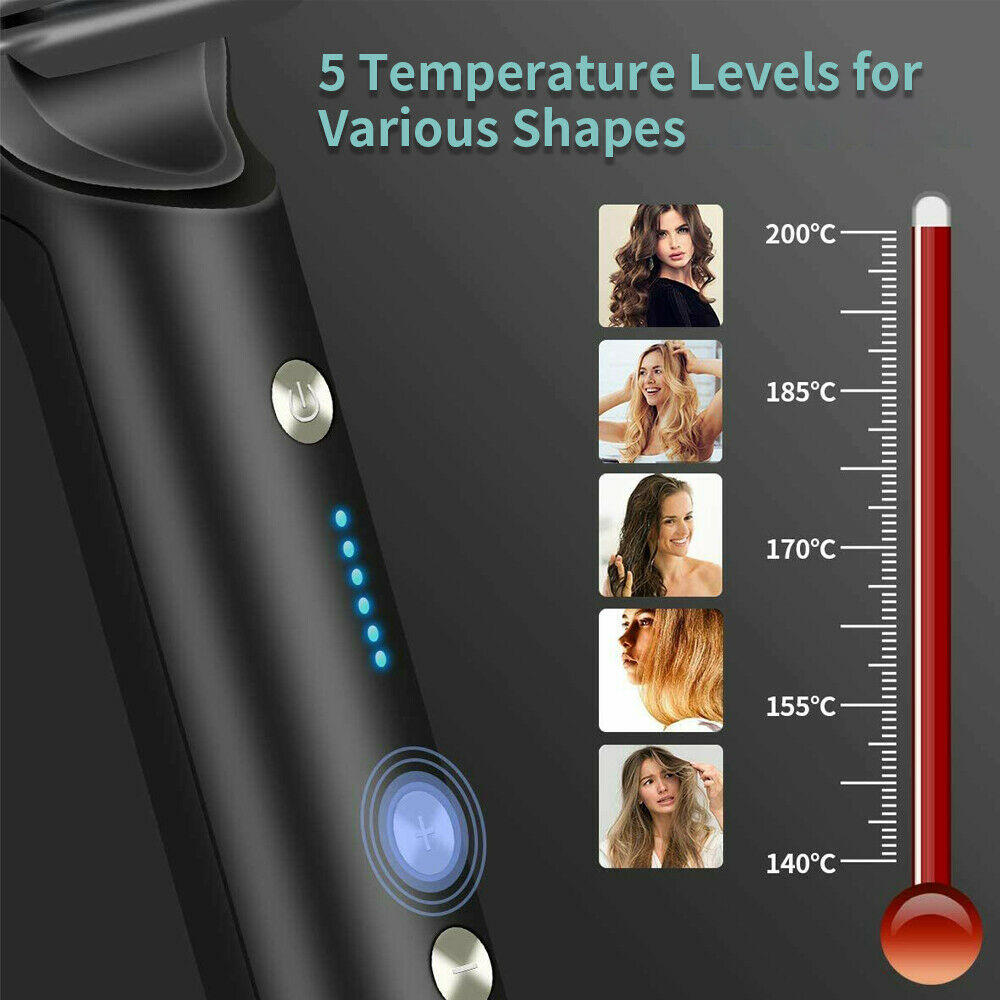 فرشاة فرد الشعر السيراميك HQT-909B – 6 مستويات حرارة 360° - Brosse Lissante Chauffante Céramique HQT-909B – 6 Niveaux de Chaleur 360°