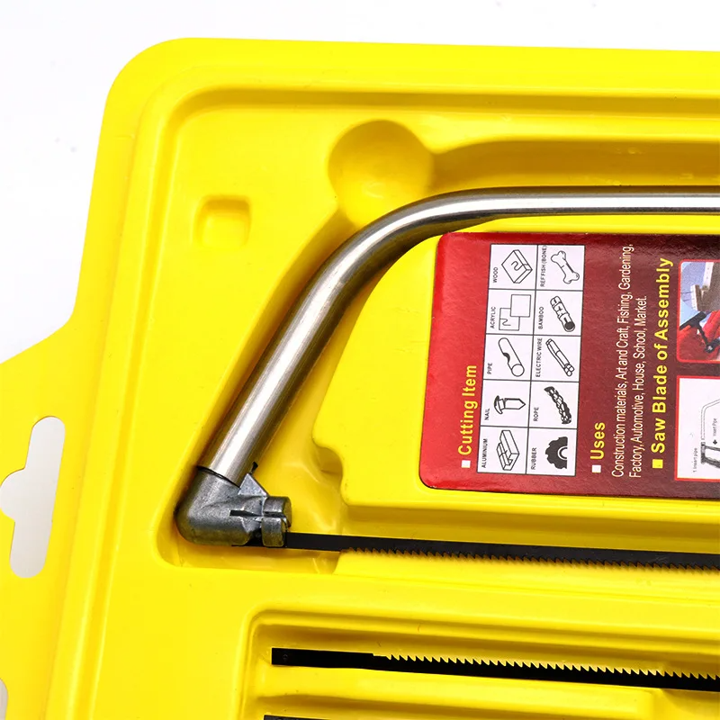 Scie à Arc Scie Manuelle Réglable Professionnelle Pvc Bois Fer 3 Fonctions De Réglage