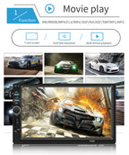 مشغل DVD للسيارة بشاشة لمس 7 بوصة بلوتوث USB AUX SD - Quickdz Shop - Autoradio DVD MP5 Tactile 7" Bluetooth USB AUX SD - Quickdz Shop