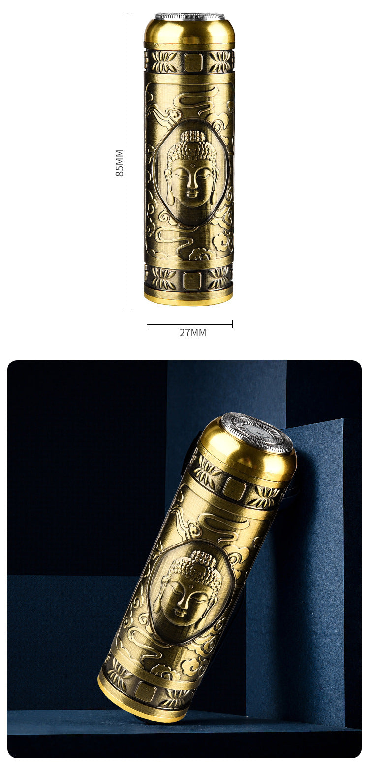 ماكينة حلاقة صغيرة احترافية مقاومة للماء قابلة للشحن HW-T8 - Mini Rasoir Professionnel Étanche Rechargeable HW-T8 Acier