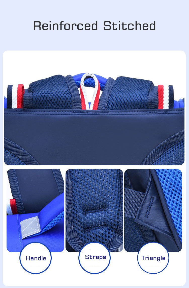 حقيبة ظهر مدرسية ابتدائية طبية للأولاد والبنات - مقاومة للماء - Sac à Dos Orthopédique École Primaire Garçon Fille Étanche