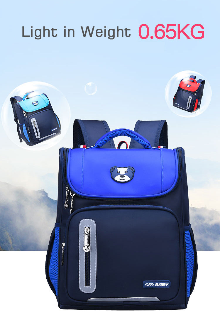 حقيبة ظهر مدرسية ابتدائية طبية للأولاد والبنات - مقاومة للماء - Sac à Dos Orthopédique École Primaire Garçon Fille Étanche