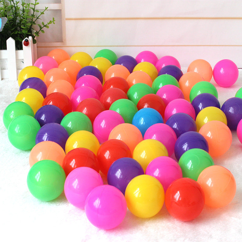 50 كرة لعب ملونة للأطفال 7.5 سم مع حقيبة حمل - Sac de 50 Balles de Jeu Multicolores pour Enfants 7.5cm avec Sac de Transport