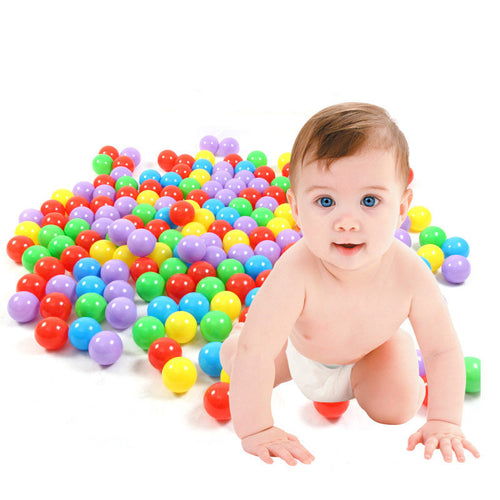 50 كرة لعب ملونة للأطفال 7.5 سم مع حقيبة حمل - Sac de 50 Balles de Jeu Multicolores pour Enfants 7.5cm avec Sac de Transport