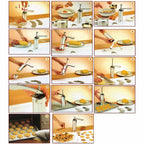 مجموعة قوالب بسكويت ستانلس ستيل BSQUIT-ML - Kit Emporte-pièces Biscuits Inox BSQUIT-ML