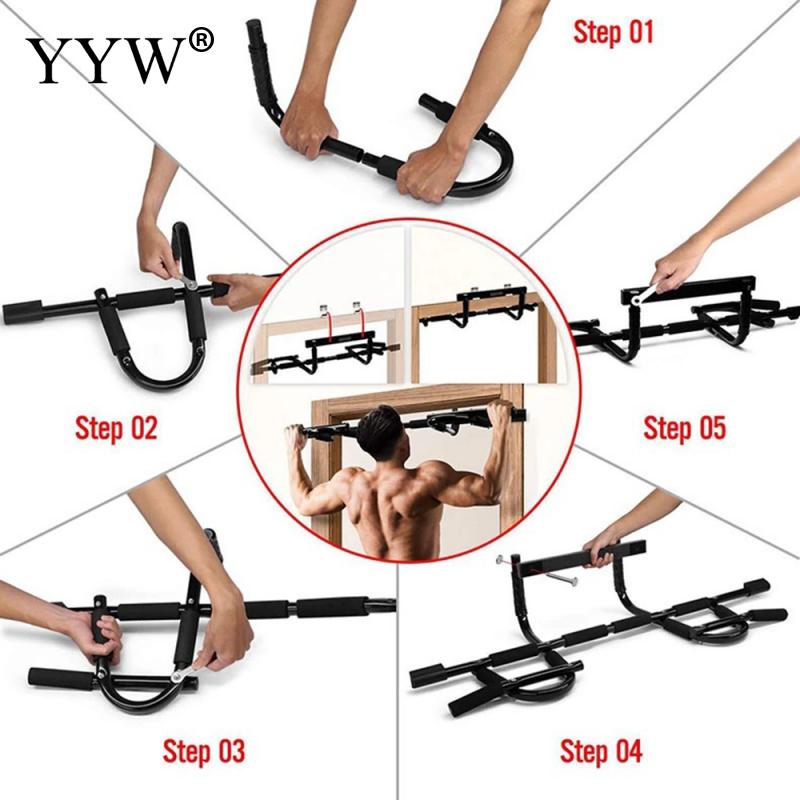 بار عقلة للباب Iron Gym Extreme متعدد الوظائف مضاد للانزلاق - Barre de Traction Porte Iron Gym Extreme Multifonction Antidérapante