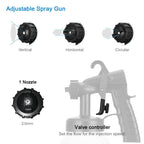 مسدس الطلاء الكهربائي PAINT ZOOM 650W - رش سهل وفعال - Pistolet à Peinture Électrique PAINT ZOOM 650W - Facile & Efficace