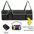 منظم سيارة 2 في 1: مقعد خلفي وصندوق | مقاوم للماء - Organisateur Voiture 2-en-1: Siège Arrière & Coffre | Étanche