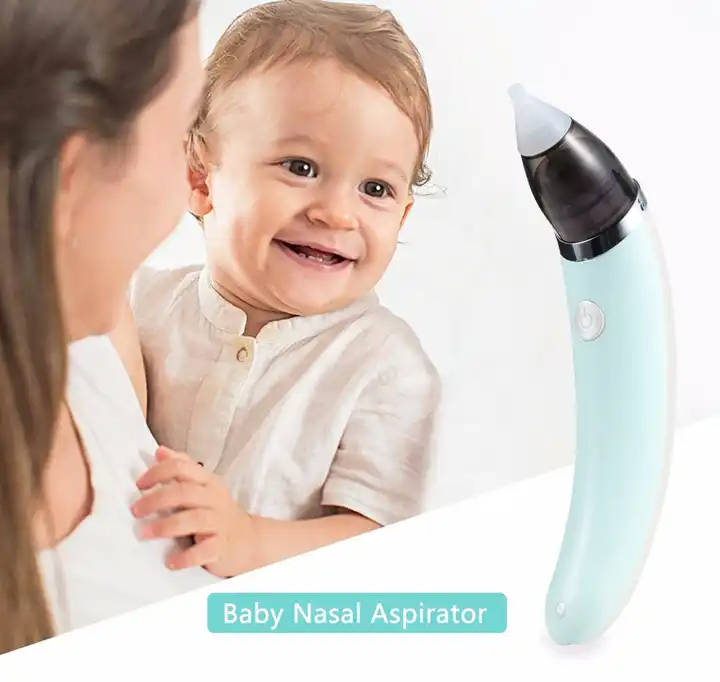 شفاطة الأنف الكهربائية للطفل 2 أحجام - Mouche Nez Aspirateur Nasal Électrique Bébé 2 Embouts