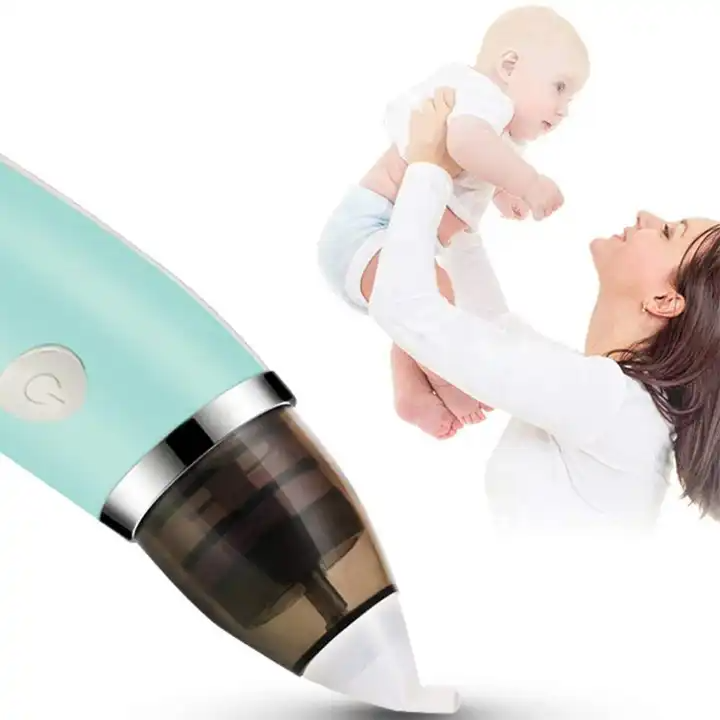 شفاطة الأنف الكهربائية للطفل 2 أحجام - Mouche Nez Aspirateur Nasal Électrique Bébé 2 Embouts