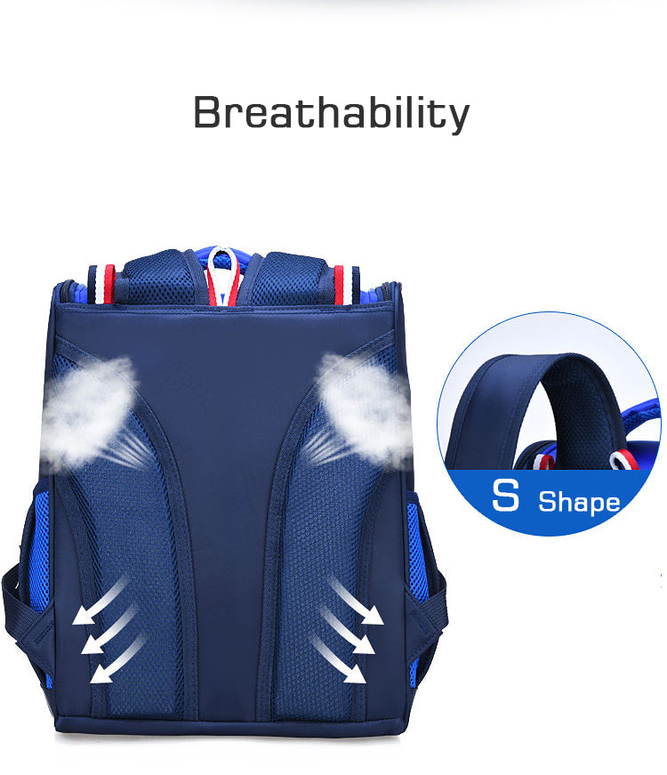 حقيبة ظهر مدرسية ابتدائية طبية للأولاد والبنات - مقاومة للماء - Sac à Dos Orthopédique École Primaire Garçon Fille Étanche