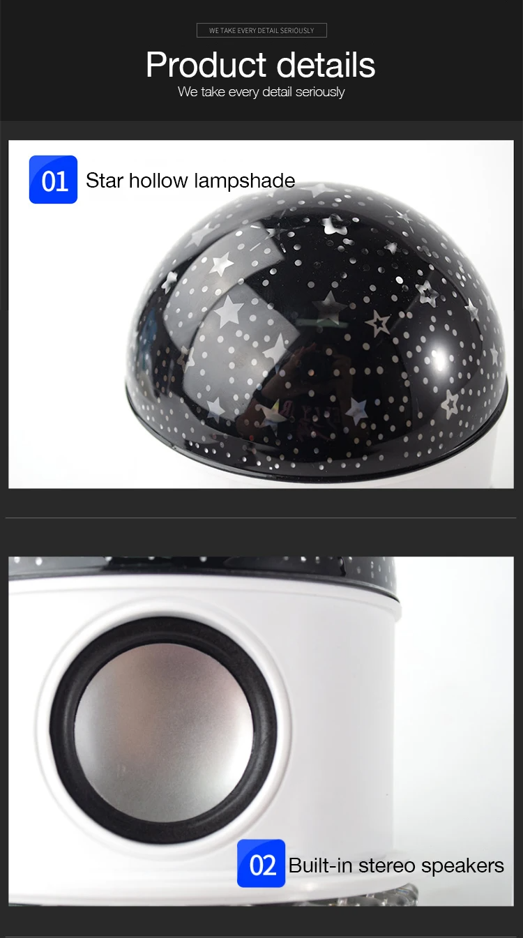 مصباح LED بلوتوث مع مكبر صوت وتأثيرات ضوئية سحرية - Ampoule LED Bluetooth Haut-parleur Effet Lumière Scène Magique