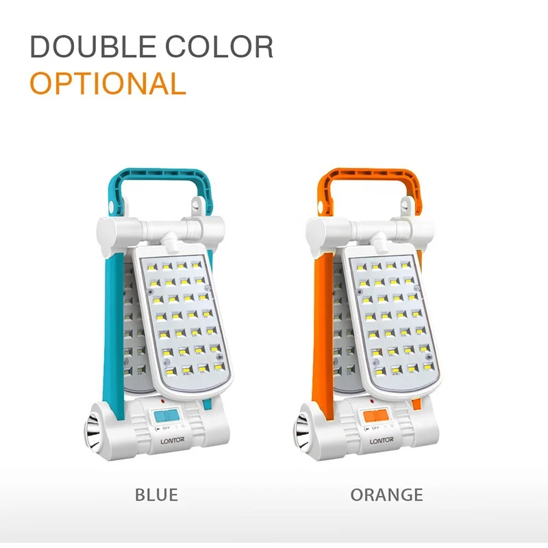 مصباح تخييم LED قابل لإعادة الشحن LONTOR مع منفذ DC CTL-OL095U - Lanterne de camping LED rechargeable LONTOR avec port DC CTL-OL095U