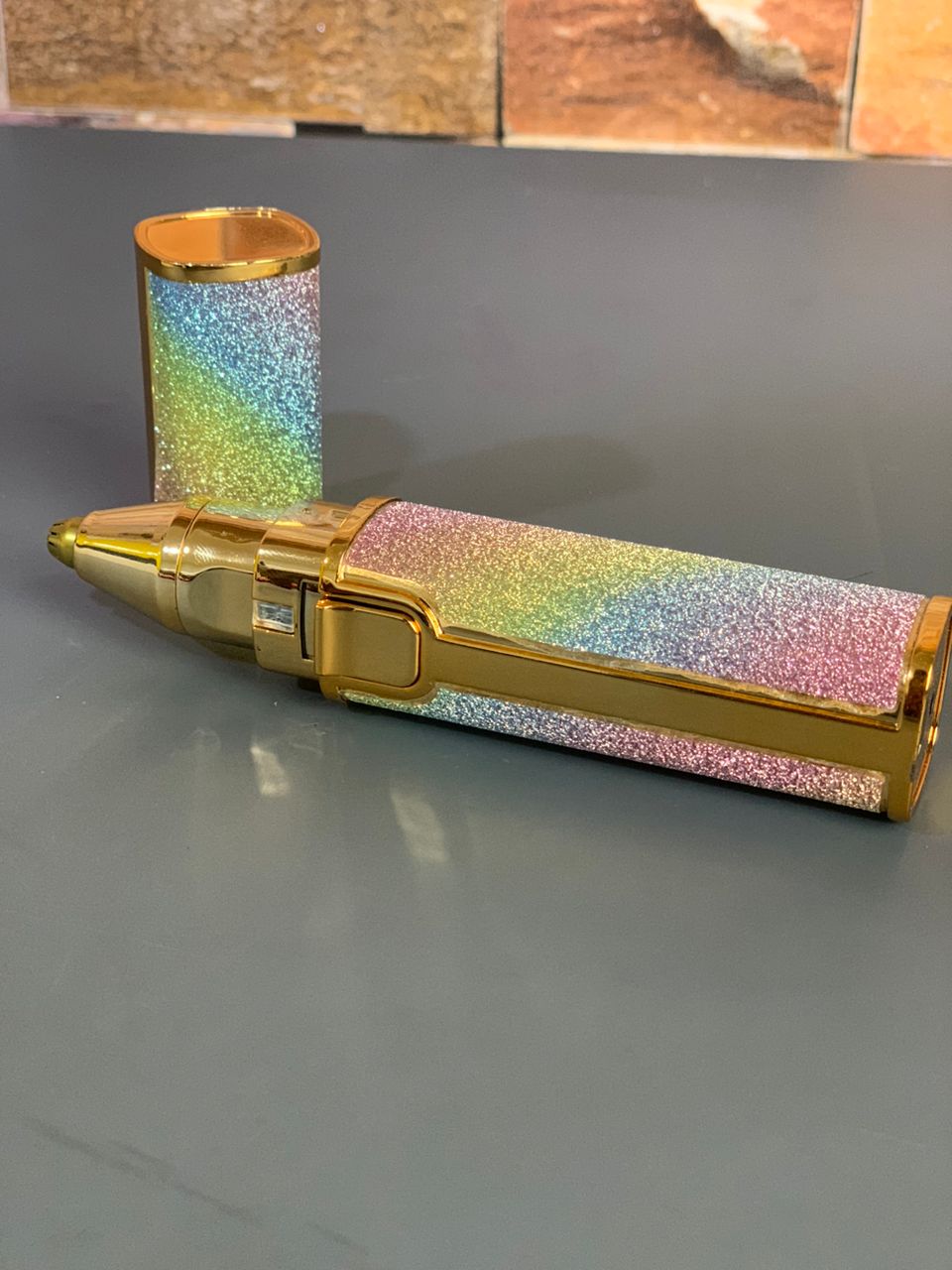 ماكينة حلاقة كهربائية 2 في 1 للنساء قابلة لإعادة الشحن لإزالة شعر الوجه والحواجب بدون ألم - Rasoir Électrique 2-en-1 Femme Rechargeable Épilateur Facial & Sourcils Indolore