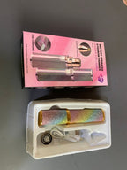 ماكينة حلاقة كهربائية 2 في 1 للنساء قابلة لإعادة الشحن لإزالة شعر الوجه والحواجب بدون ألم - Rasoir Électrique 2-en-1 Femme Rechargeable Épilateur Facial & Sourcils Indolore