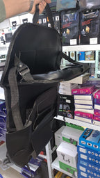 منظم المقعد الخلفي للسيارة جلد أسود - Quickdz Shop - Organisateur Siège Arrière Voiture Cuir Noir - Quickdz Shop