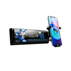 راديو سيارة 1DIN بلوتوث مع حامل هاتف مدمج FM/SD/TF/2USB 12V - Autoradio 1DIN Bluetooth avec Support Téléphone Intégré FM/SD/TF/2USB 12V