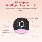 Tire-lait Électrique Intégré Mains Libres pour Allaitement, 4 Modes et 12 Réglables, Faible Bruit MY-374