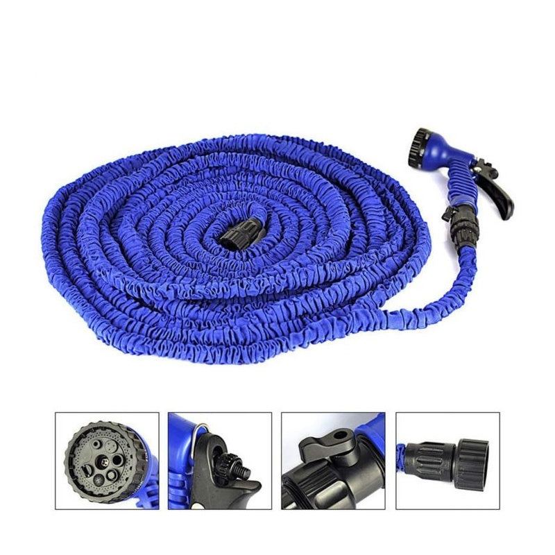 خرطوم ماجيك قابل للتمدد 22.5م مع مسدس 7 رشاشات - Tuyau d'Arrosage Extensible Magic Hose 22.5M avec Pistolet 7 Jets