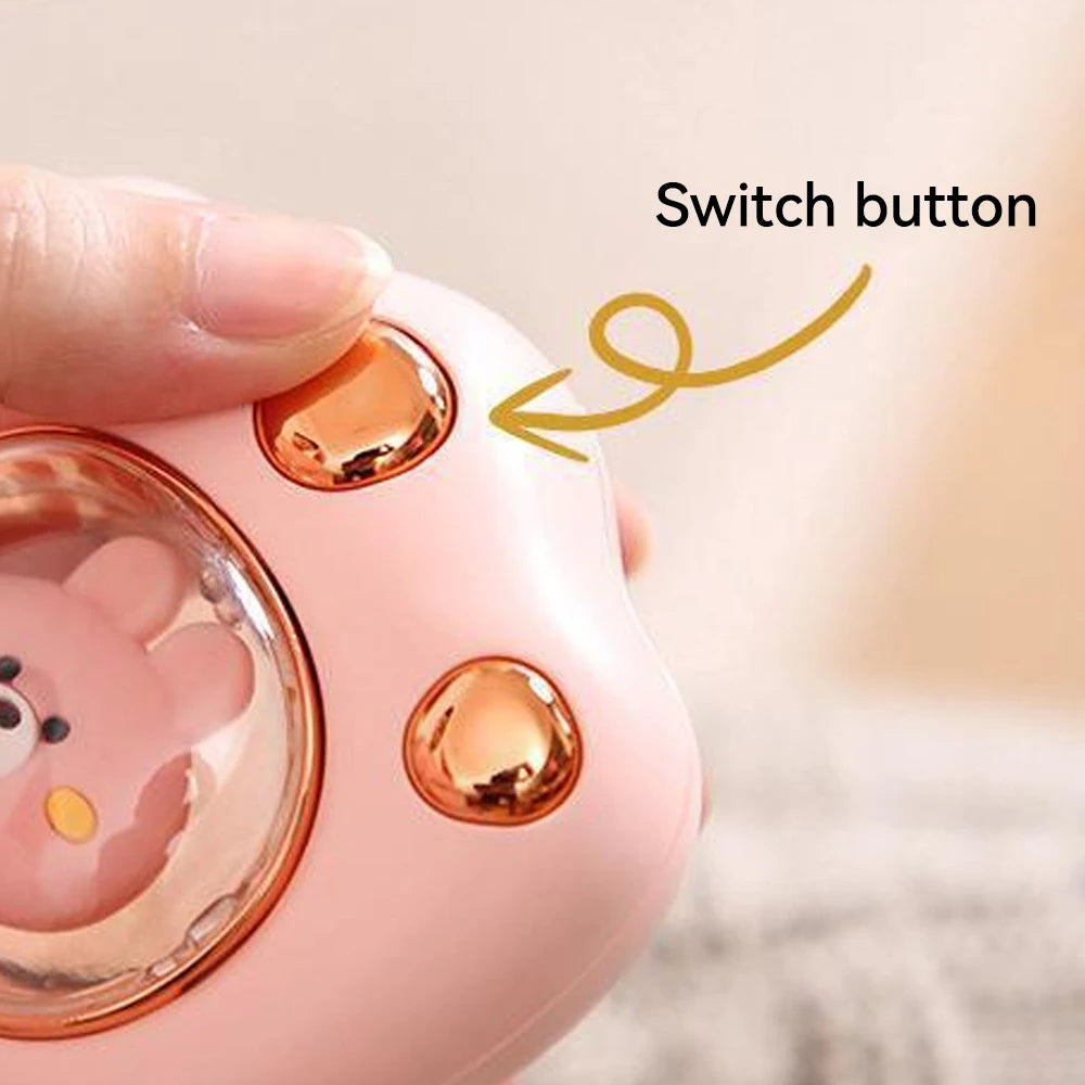 Chauffe-mains à griffes de chat mignon portable batterie 1200mah