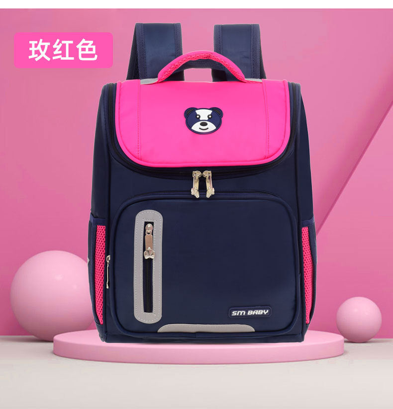 حقيبة ظهر مدرسية Quickdz Shop للأطفال - وردي، مريحة ومقاومة للماء - Sac à Dos Scolaire Orthopédique Quickdz Shop Enfant Fille Garçon Étanche – Rose