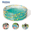 مسبح دائري قابل للنفخ 3 حلقات بتصميم فواكه للأطفال Bestway 51048 - Piscine Ronde Gonflable 3 Anneaux Fruits Enfants Bestway 51048