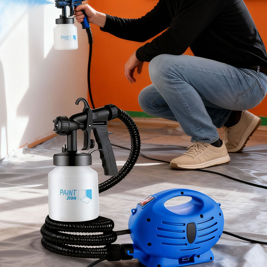 مسدس الطلاء الكهربائي PAINT ZOOM 650W - رش سهل وفعال - Pistolet à Peinture Électrique PAINT ZOOM 650W - Facile & Efficace