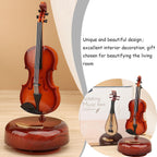 كمان صغير صندوق موسيقى ديكور - Mini Violon Boîte à Musique Décorative Rétro