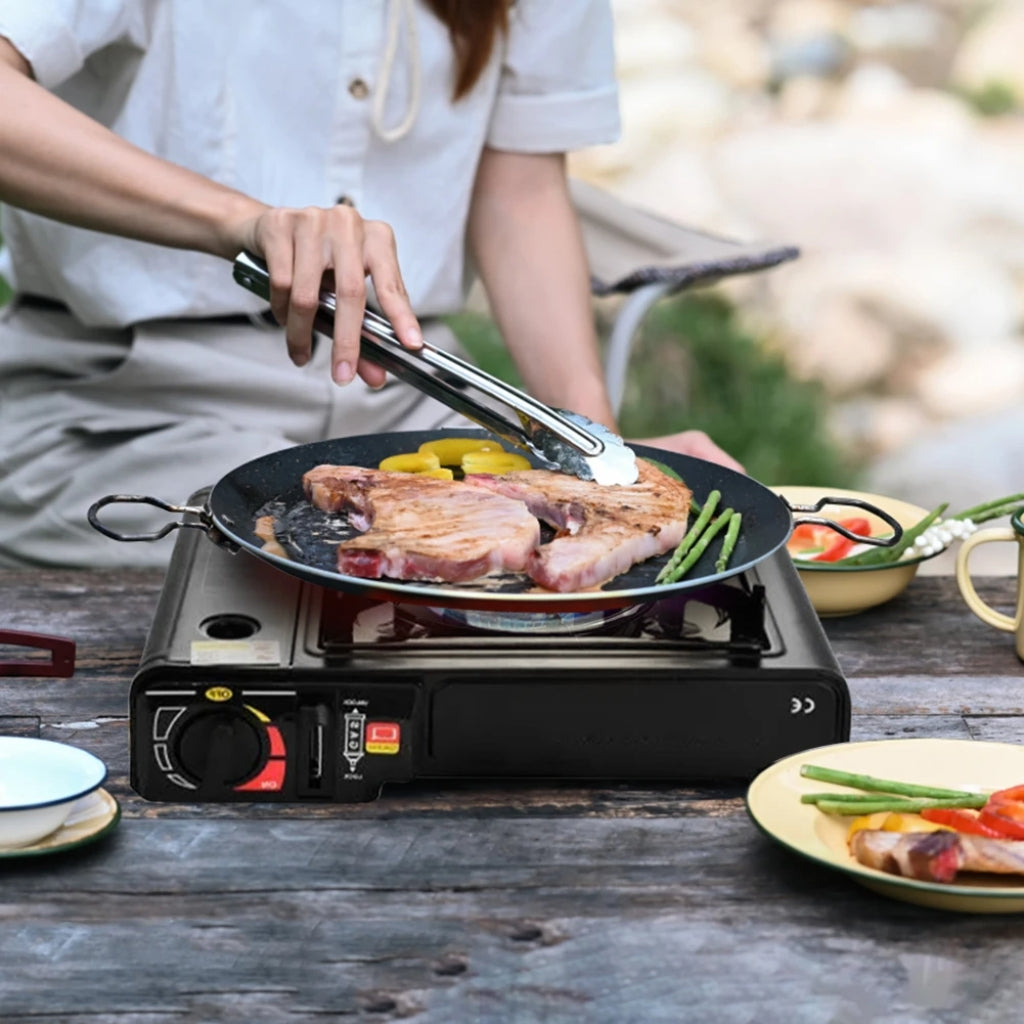 موقد غاز تخييم محمول Quickdz Shop إشعال ذاتي 2.9kW - Réchaud à gaz de camping Quickdz Shop portable allumage automatique 2.9kW