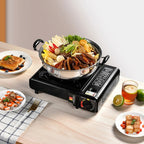 موقد غاز تخييم محمول Quickdz Shop إشعال ذاتي 2.9kW - Réchaud à gaz de camping Quickdz Shop portable allumage automatique 2.9kW