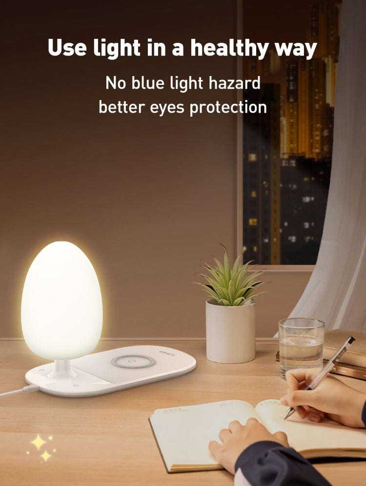 شاحن لاسلكي LDNIO Y3 مع مصباح ليلي 15W - Chargeur Sans Fil LDNIO Y3 avec Veilleuse 15W