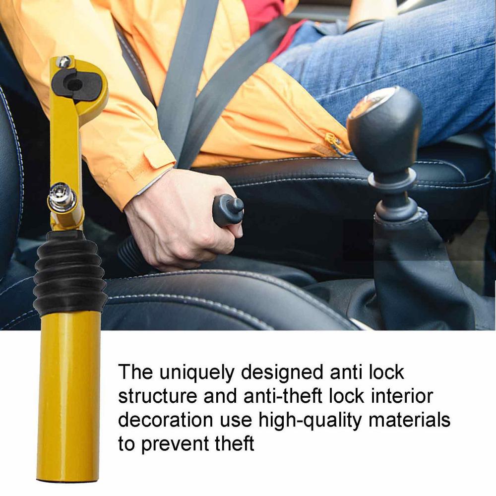 قفل ناقل الحركة ومكبح اليد للسيارات - عصا أمان ضد السرقة - Canne Antivol Frein à Main Levier de Vitesse - Sécurité Voiture Universelle